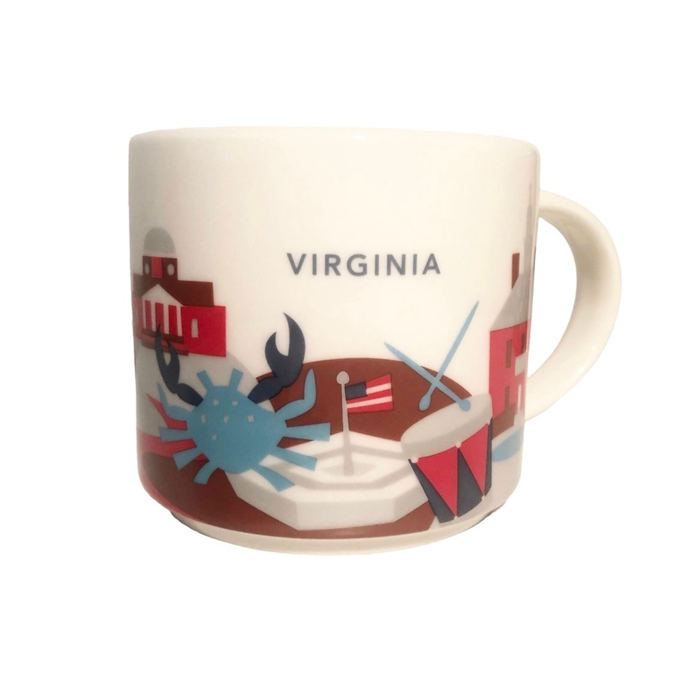 Starbucks You Are Here Virginia Ceramic‎ Mug